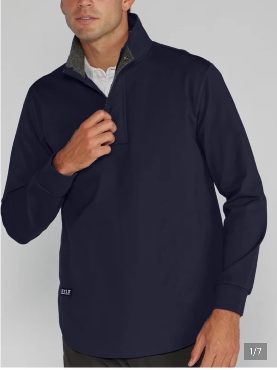 BYLT Basics Other - BYLT Premium Basics Elite+ Fairway Drop-Cut Pullover Mens Size Large